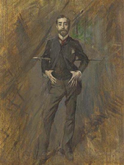 Giovanni Boldini Portrait of John Singer Sargent